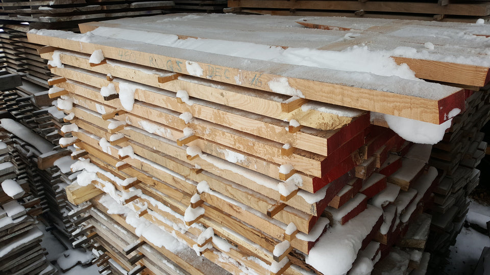 Quartered Red Oak Lumber- 8/4, 3-10", 5'- 450BF - SKU476