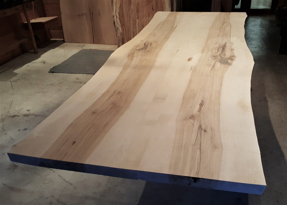 Incomplete Live Edge Maple Table - 2