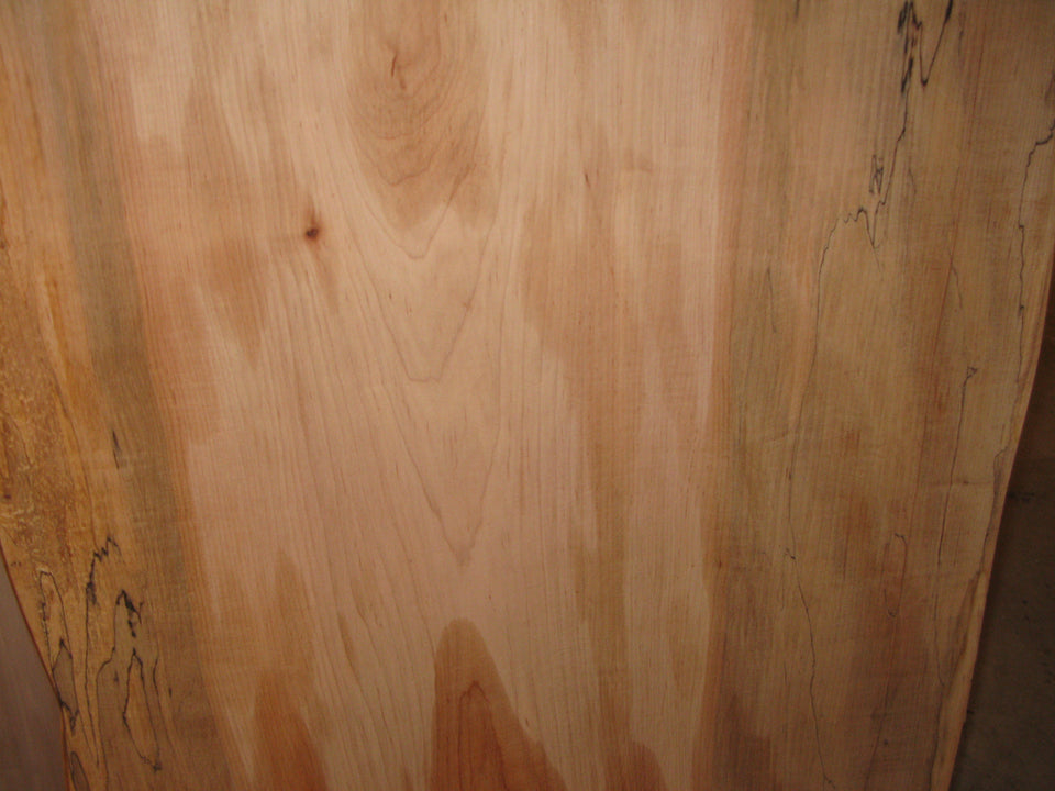 Incomplete Spalted Maple Slab Table Top: SPM3