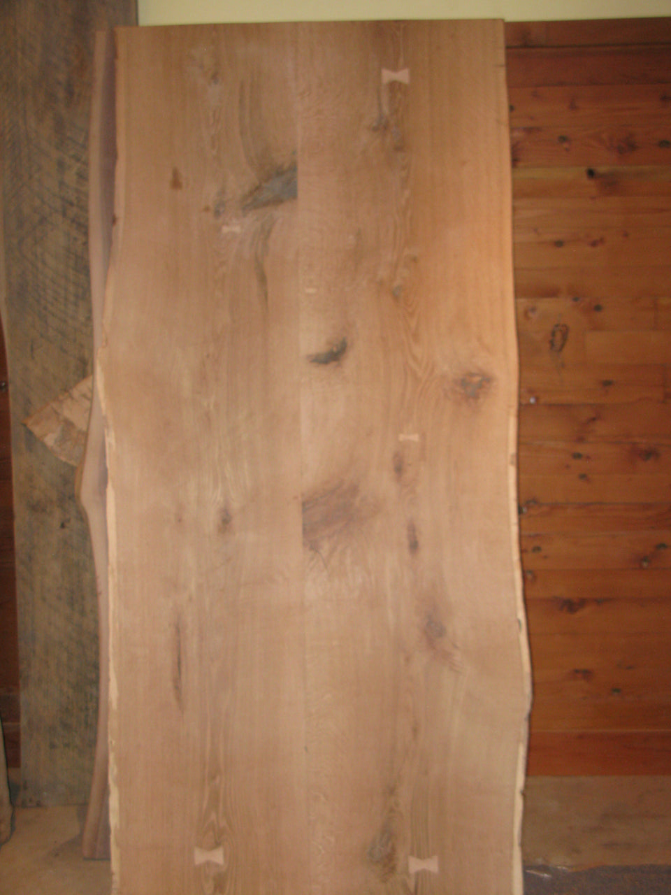 Incomplete White Oak Slab Table Top: WO1
