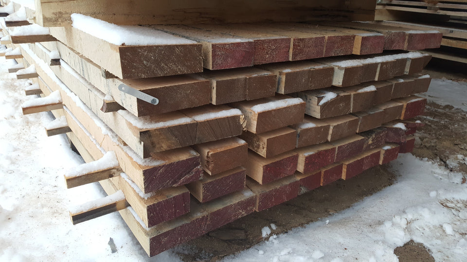 Quartered Red Oak Lumber - 8/4, 3-6", 8-12' - 256BF - SKU057 - inquire for pricing